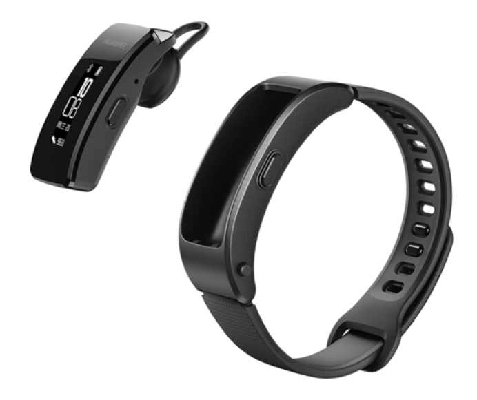 华为（HUAWEI）华为手环 B3 青春版 蓝牙耳机 智能手环 接电话 计步 卡路里 睡眠 闹钟 黑色