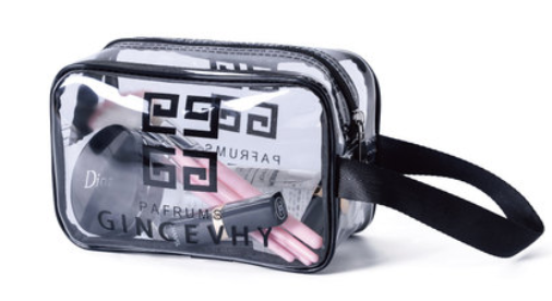 定制透明防水PVC洗漱包中号