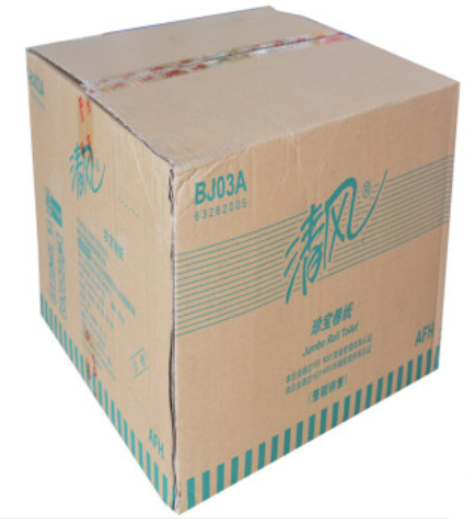 清风珍宝大卷纸大盘纸卫生纸 ，厕纸商务用纸整箱装（2层12卷/箱，220米 /卷）BJ03A